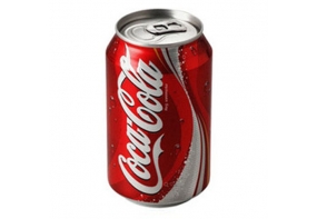 Coke canned drink 33 cl.