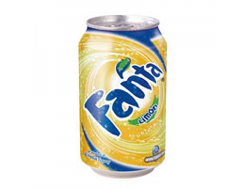 Lemon soda canned drink 33 cl.