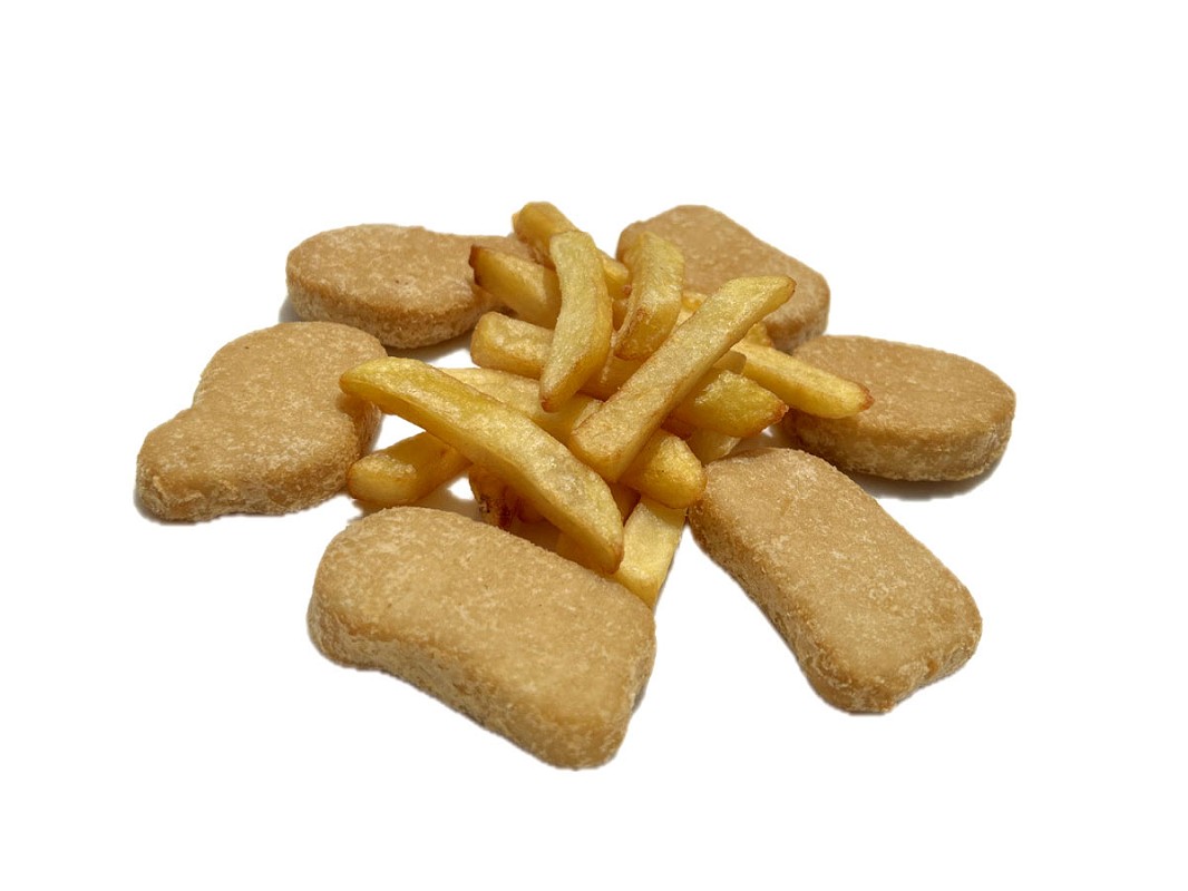 Nuggets de Pollo con patatas